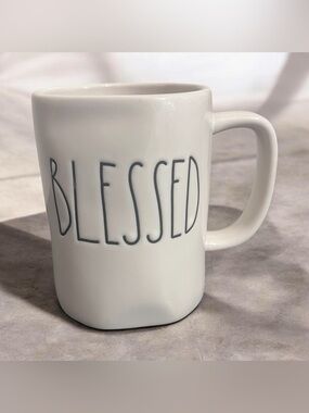 Rae Dunn “BLESSED” Artisan Collection Ceramic Mug | New